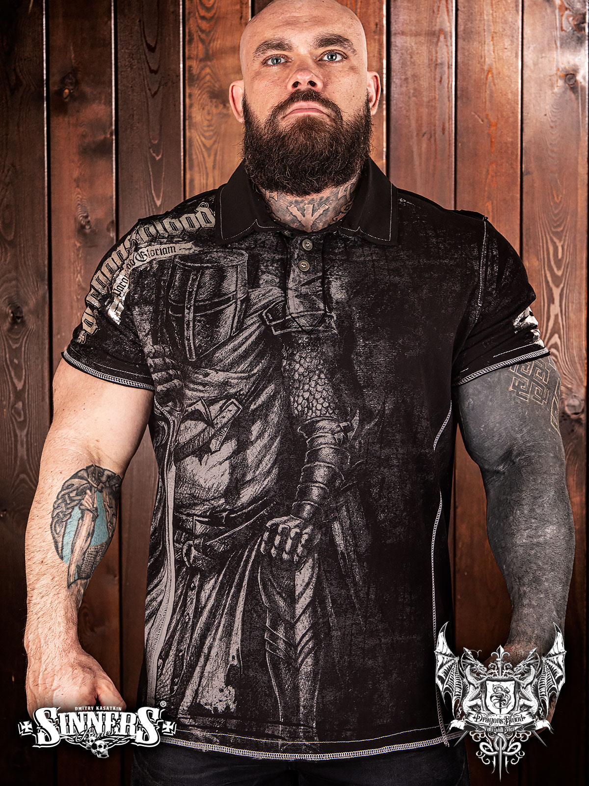 Men's polo shirt DRAGON's BLOOD