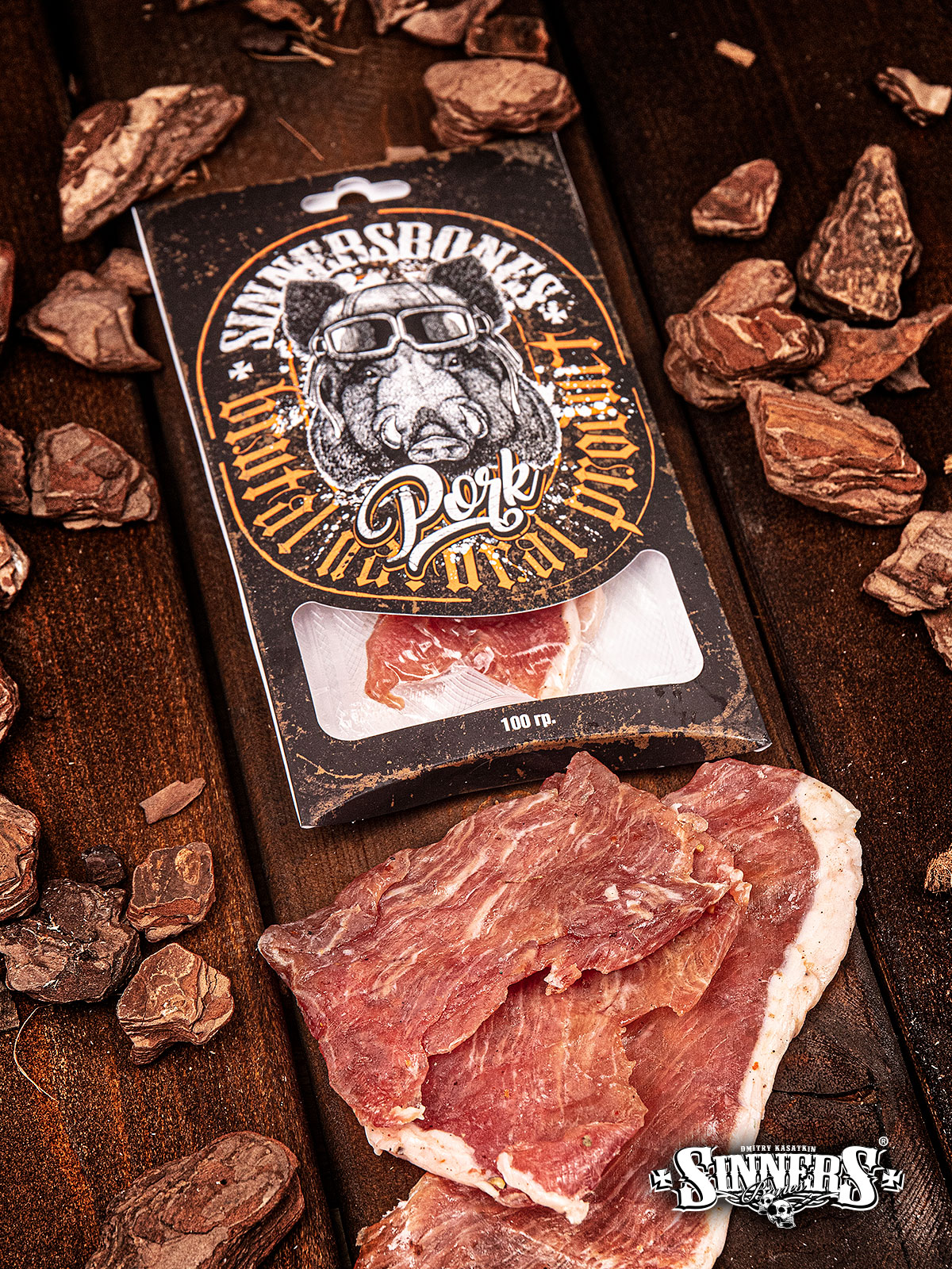 Pork snacks 100g