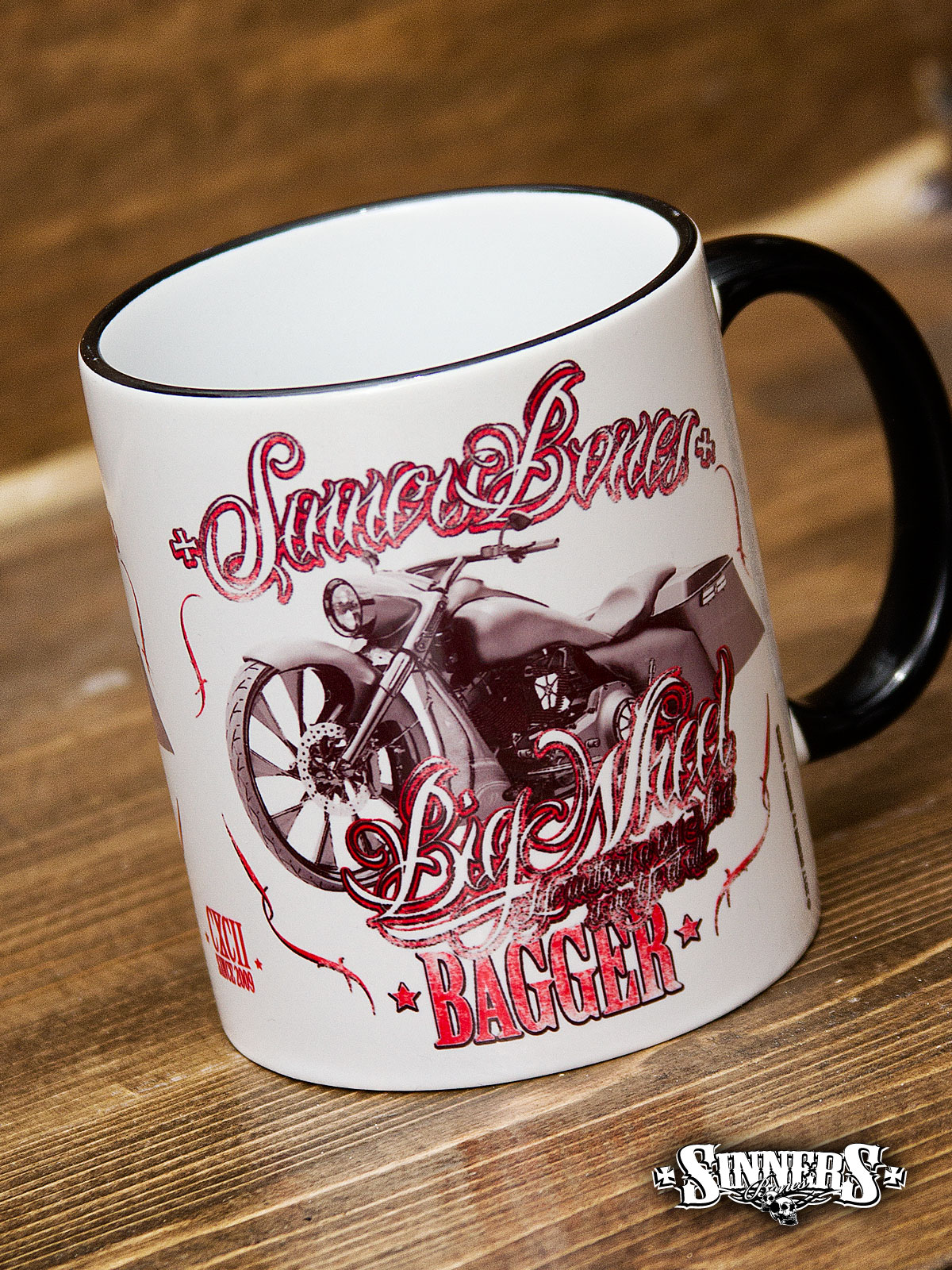 Ceramic Mug "BAGGER BIG WHEEL"
