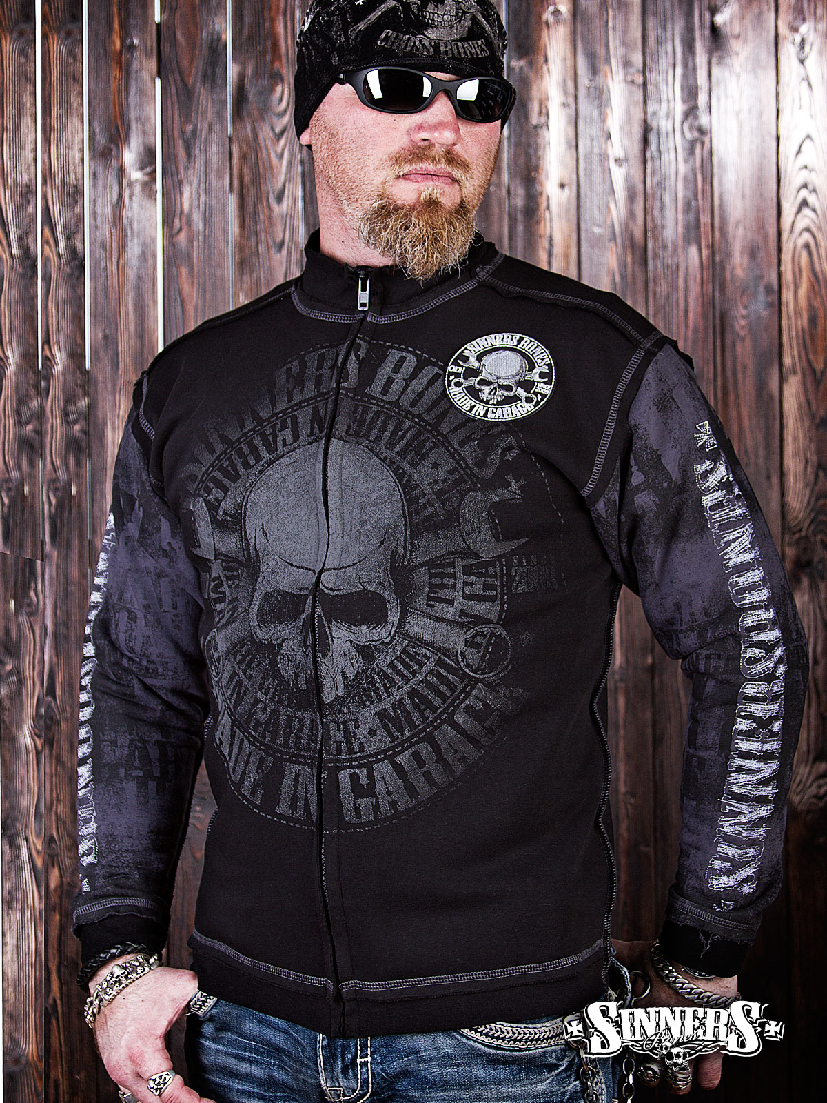 Man's Sweatshirt "MADE in GARAGE"