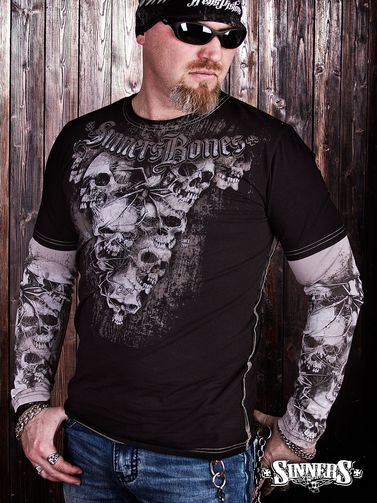 Man's Long Sleeve Shirt "Crypt"
