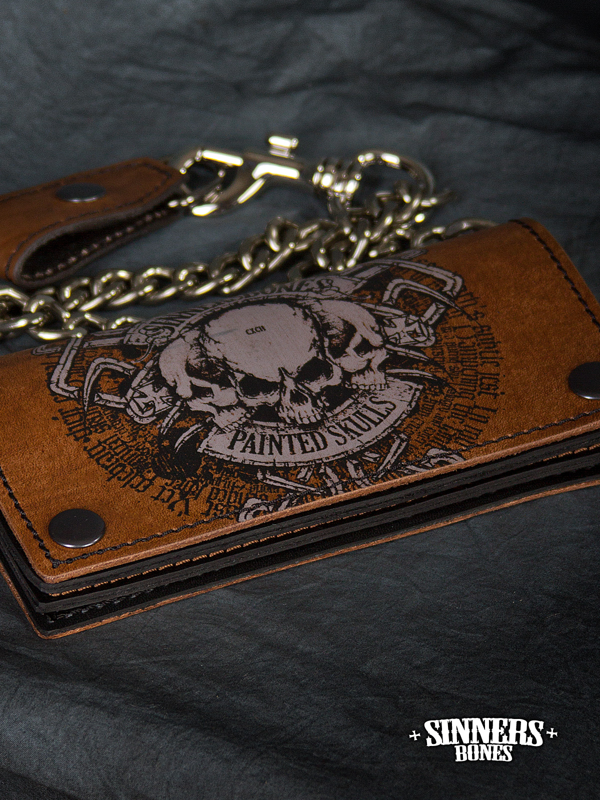 Purse "Painted Skulls"