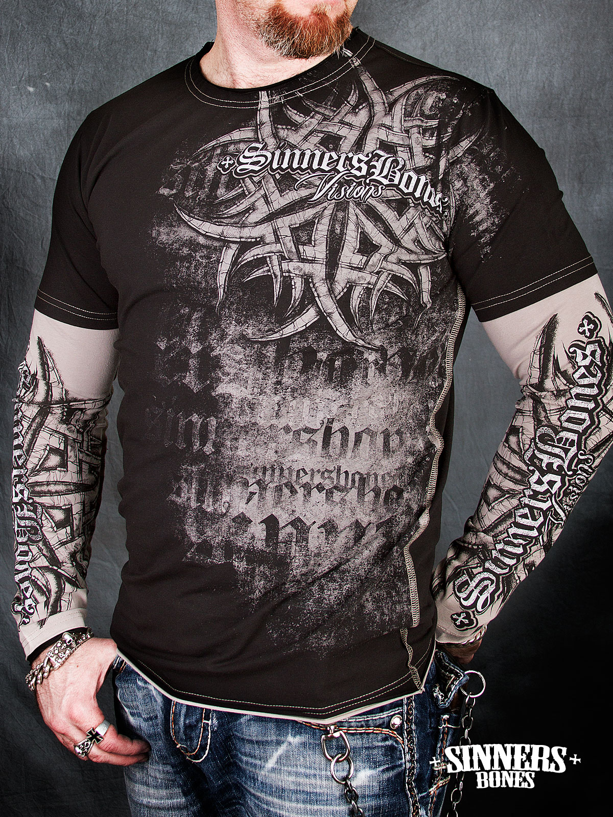 Man's Long Sleeve Shirt "Visions"