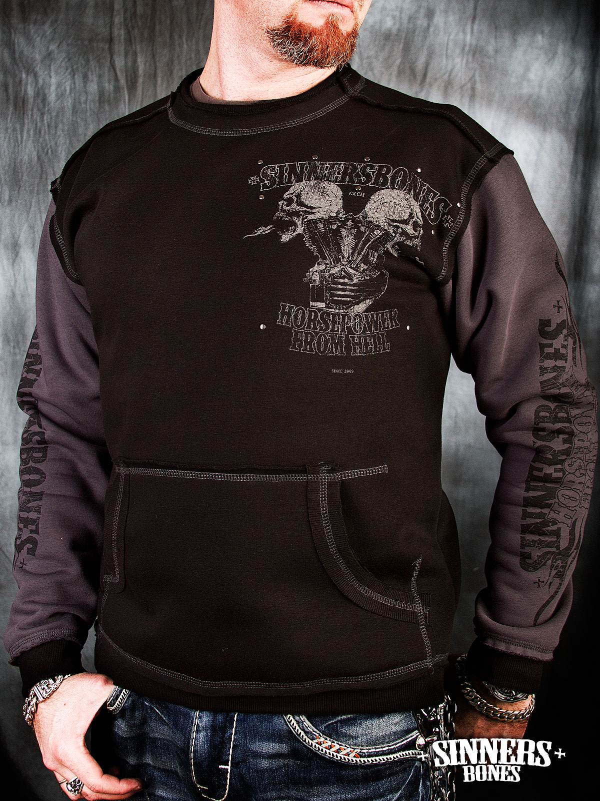 Man's Hoodie "HorsePower From Hell"