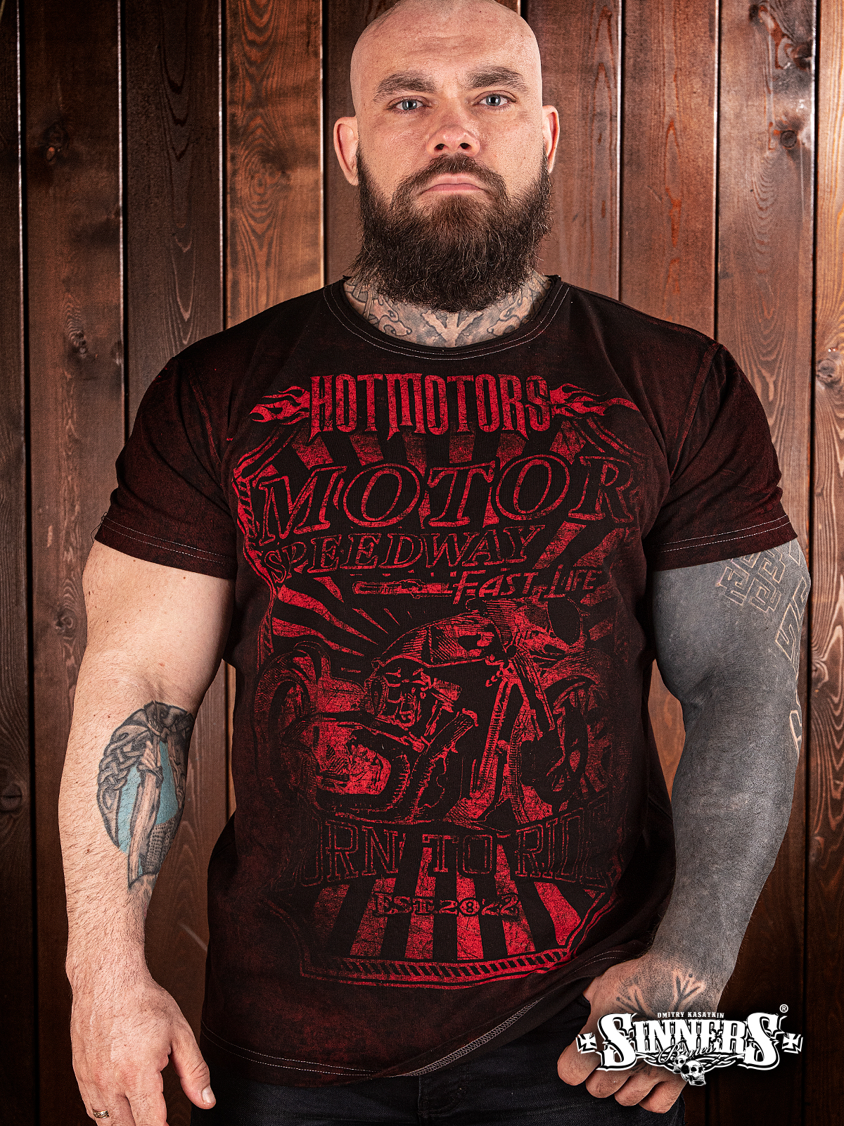 Man's T-shirt HOT MOTORS