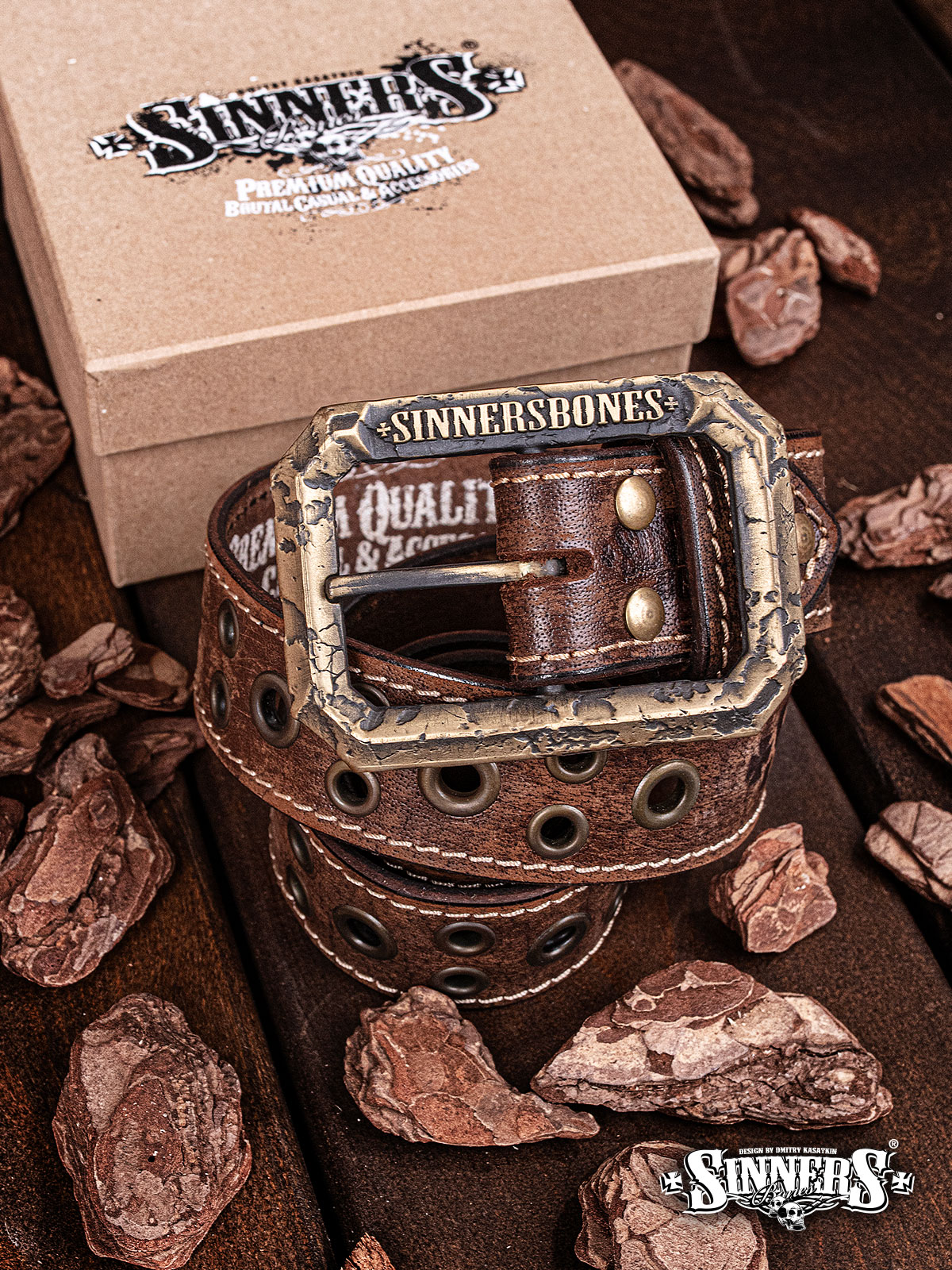 Belt with buckle