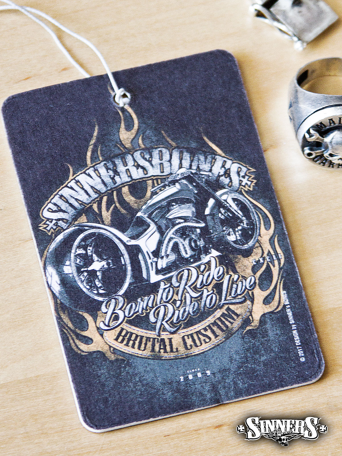 Car aromatizer "BORN to RIDE"