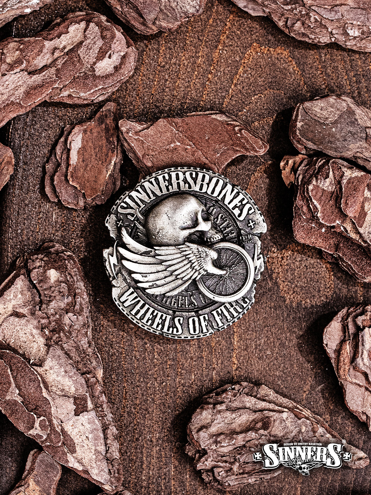 Biker pin