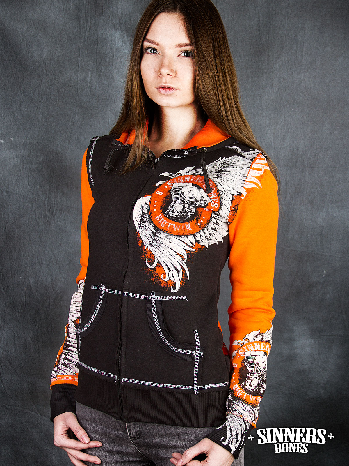 Women's Hoodie "BIG TWIN"