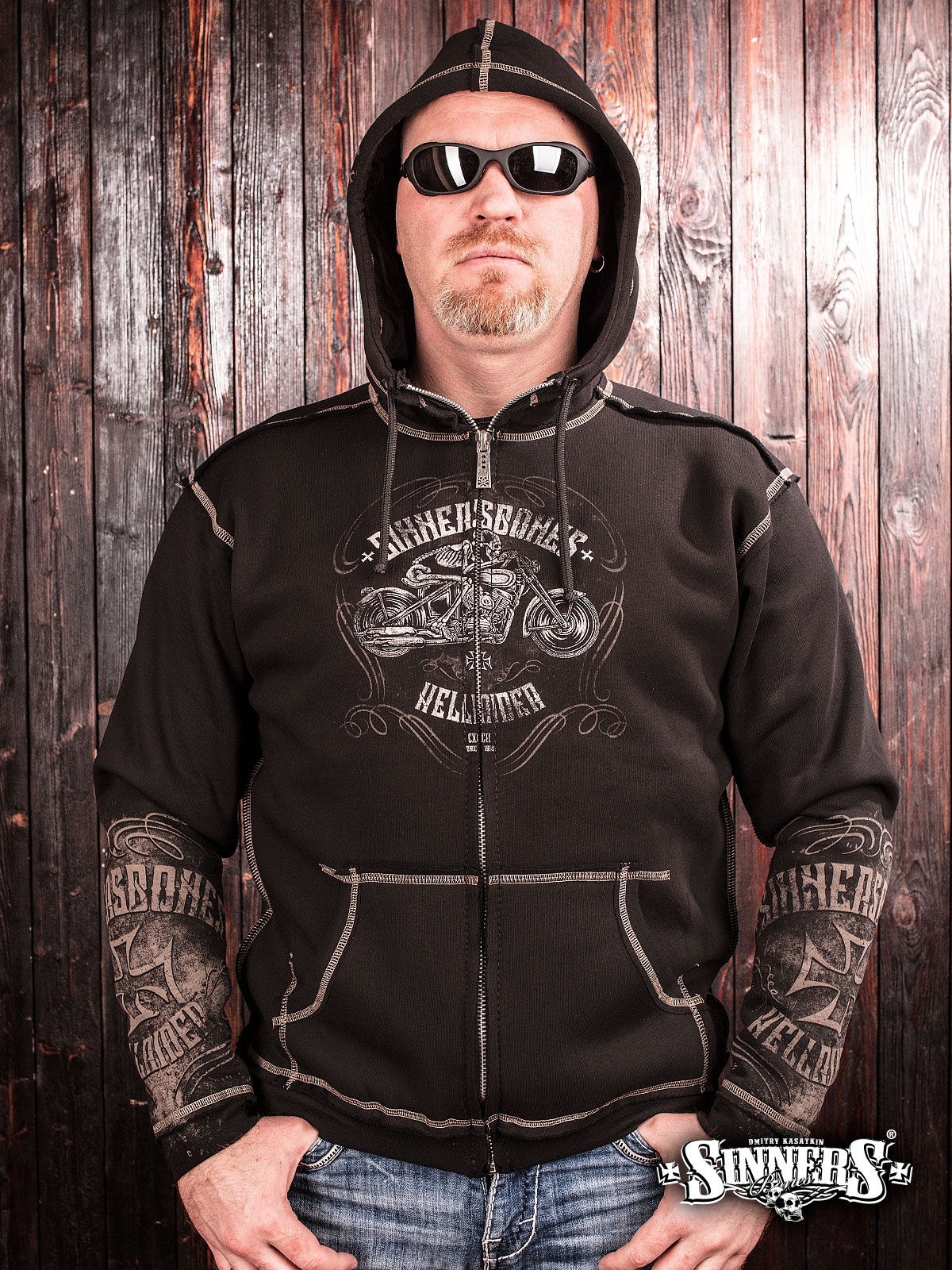 Men's Hoody “HELLRIDER”