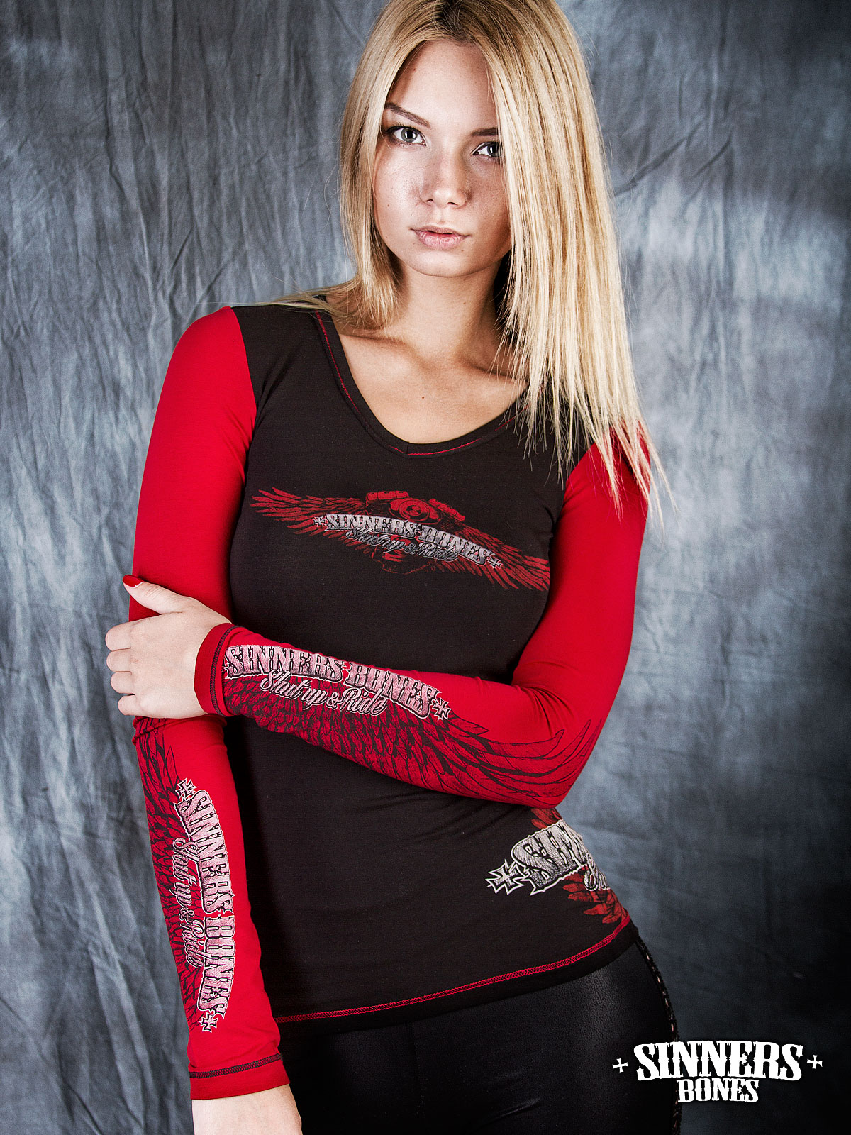Women's Long Sleeve Shirt "Shut Up & Ride"