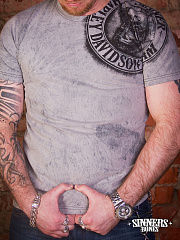 Man's T-Shirt HARLEY DAVIDSON TWIN CAM