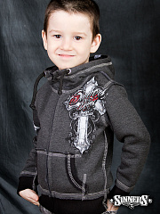 Children's Hoodie "Gothic Cross"
