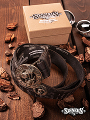 Belt with buckle 