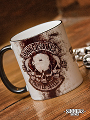 Ceramic Mug "Painted Skulls"
