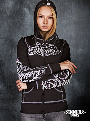 Women's Hoodie "SINNER's BONES"