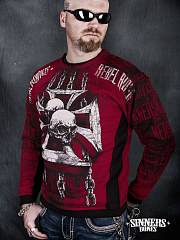 Man's Long Sleeve Shirt "REBEL RIDER" 