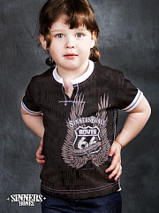 Children's T-Shirt "ROUTE 66"