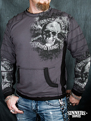 A men’s sweatshirt "CROSS BONES"