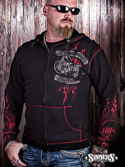 Man's Hoodie "100% CHOPPERS"