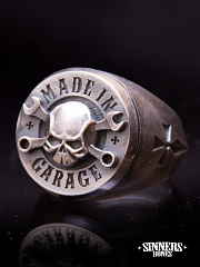 Silver Ring "MADE in GARAGE"