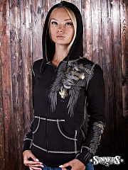 Women's Hoodie "Life and Death"