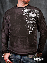 Man's Sweatshirt "CUSTOM & CHROME"
