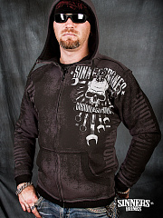 Man's Hoodie "CUSTOM & CHROME"