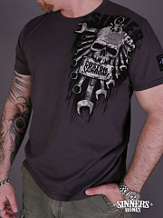 Man's T-Shirt "CUSTOM & CHROME"