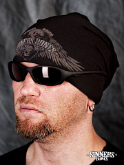 Black Summer Hat "Shut Up & Ride"