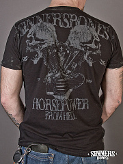 Man's T-Shirt "Horse Power from Hell"